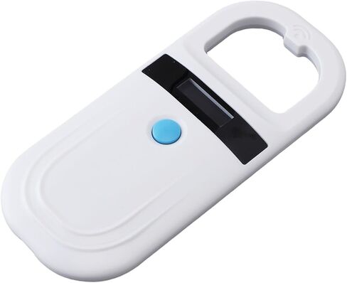 Asixxsix Pet Microchip Reader, Rechargeable Handheld Animal Chip Scanner with 1000 Records Storage for EMID FDX B (Style 1) in Saudi Arabia