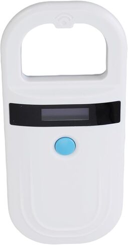 Asixxsix Pet Microchip Reader, Rechargeable Handheld Animal Chip Scanner with 1000 Records Storage for EMID FDX B (Style 1) in Saudi Arabia