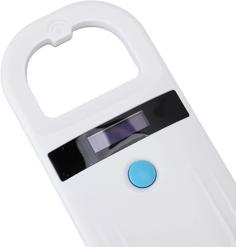 Asixxsix Pet Microchip Reader, Rechargeable Handheld Animal Chip Scanner with 1000 Records Storage for EMID FDX B (Style 1) in Saudi Arabia