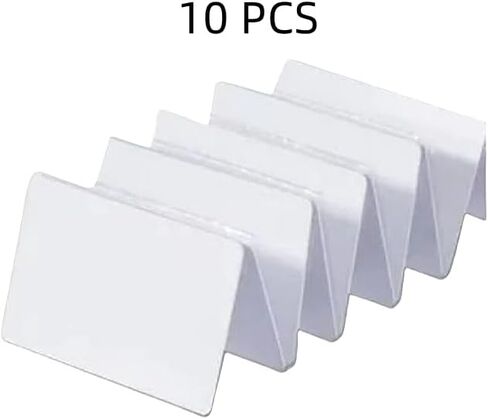 10 قطعة بطاقة RFID M1، 13.56 ميجا هرتز ISO14443a، البطاقة الذكية للتحكم في الوصول بدون تلامس (البطاقة البيضاء) in Kuwait