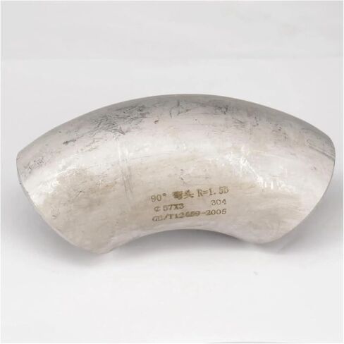 1 قطعة القطر الخارجي 12/14/16/18/20/22/25/32/34/38/42/45/48/51/57/60/76/89/108/114 مللي متر 304 الفولاذ المقاوم للصدأ 90 درجة الكوع وصلة أنابيب ملحومة (76 مللي متر) in Kuwait