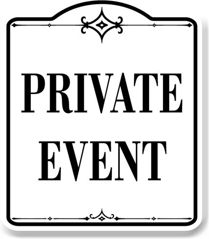 حدث خاص لافتة مركبة من الألومنيوم WB مقاس 8.5 بوصة × 10 بوصة in Kuwait