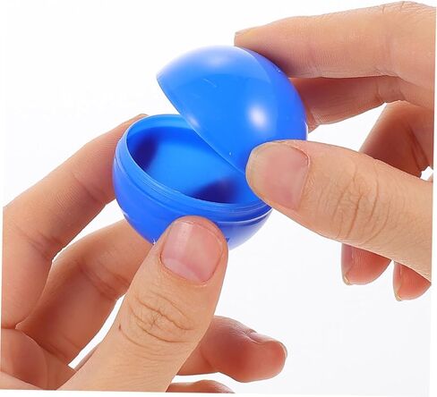 Cabilock 20pcs Raffle Drawing Balls Blue Bingo Calling Balls for Game Nights Prize Raffles and Party Activities Hollow Plastic Spheres in Saudi Arabia