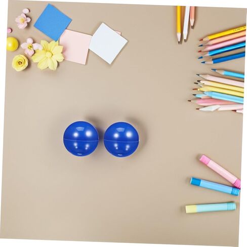 Cabilock 20pcs Raffle Drawing Balls Blue Bingo Calling Balls for Game Nights Prize Raffles and Party Activities Hollow Plastic Spheres in Saudi Arabia