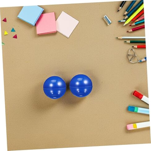 Cabilock 20pcs Raffle Drawing Balls Blue Bingo Calling Balls for Game Nights Prize Raffles and Party Activities Hollow Plastic Spheres in Saudi Arabia