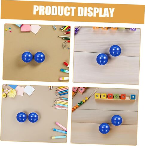Cabilock 20pcs Raffle Drawing Balls Blue Bingo Calling Balls for Game Nights Prize Raffles and Party Activities Hollow Plastic Spheres in Saudi Arabia