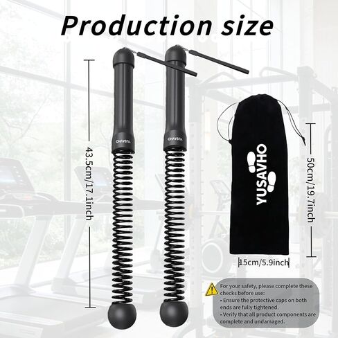 حبال معركة بدون حبال لصالة الألعاب الرياضية المنزلية، حبل معركة لاسلكي مرجح، حبال تمرين محمولة لتدريبات HIIT والقوة، حبال معركة ثقيلة للرجال والنساء (أسود) in Kuwait