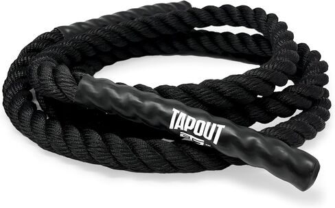 Tapout 9.5-Foot Battle Rope - Compact & Durable, Perfect for Full-Body Workouts, Home Gym Training (1 inch Diameter) in Kuwait