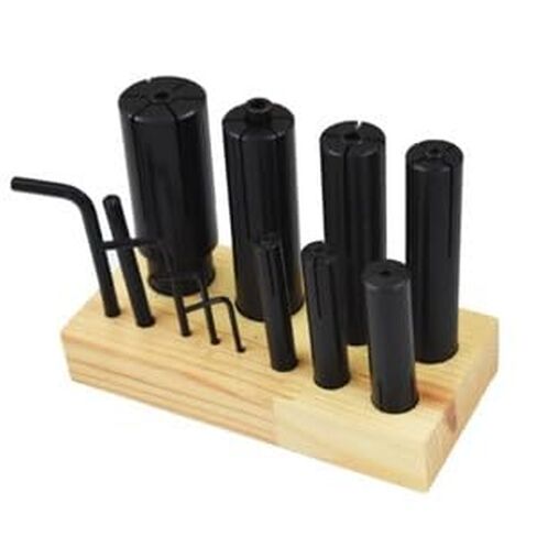 #US 8 PCS Expanding Arbor Set Mandrels 1/4" to 1-1/4" High Precision Expanding Arbor in Saudi Arabia