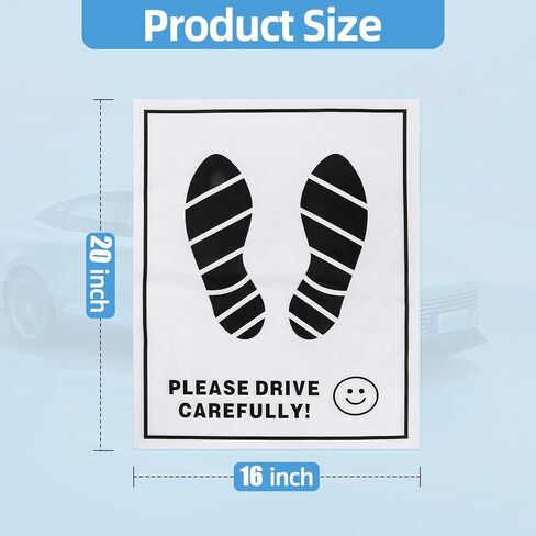 600 Pcs Paper Car Floor Mats Disposable car Paper Foot Pads Automotive Mat Covers Protector for Car Detailing Supplies, Dealerships & Vehicle Protection (20 x 16 Inch) in Saudi Arabia