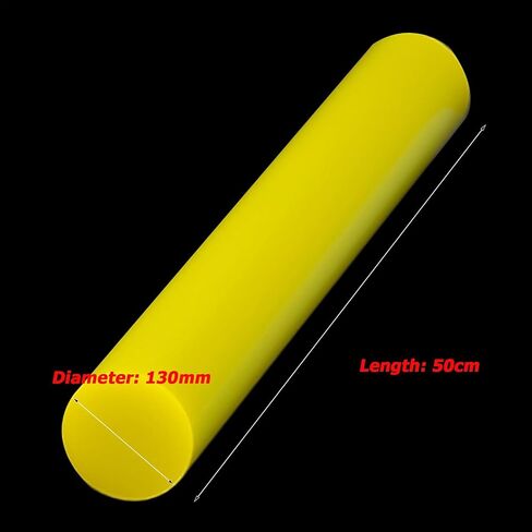 Urethane rod, Polyurethane Solid Round Rod For Prototyping CNC Mechanical Applications 120-170mm x 500mm(130 * 500mm) in Saudi Arabia