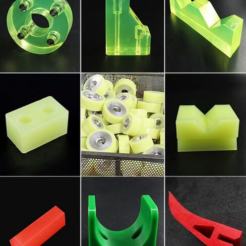 Urethane rod, Polyurethane Solid Round Rod For Prototyping CNC Mechanical Applications 120-170mm x 500mm(130 * 500mm) in Saudi Arabia