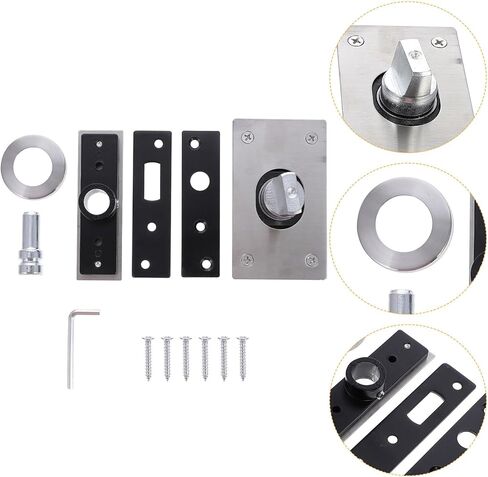 Veemoon Heavy Duty Metal Full Rotation Door Pivot Hinge for Wood Doors Suitable for Industrial and Home Use in Saudi Arabia