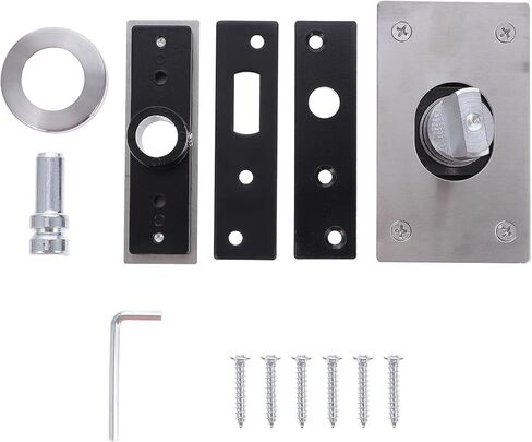 Stainless Metal Full Rotation Pivot Door Hinge for Wood Doors with Sturdy Rotation Shaft Industrial Hardware in Saudi Arabia