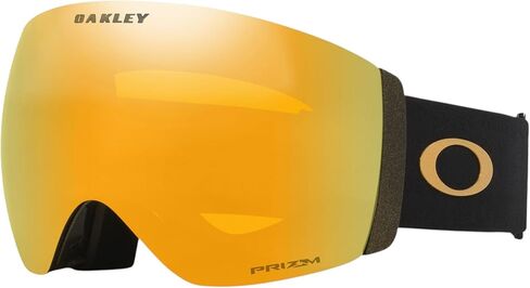 Oakley Flight Deck Pro M Snow Goggles 50th Anniversary Black Gold with Prizm 24K Iridium and Prizm Iced Iridium Lens + Case in Kuwait