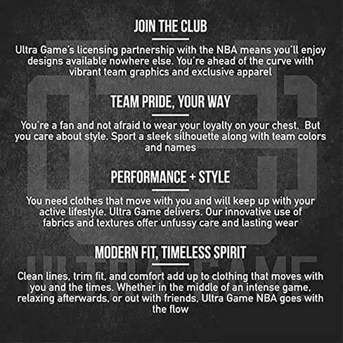 تي شيرت Ultra Game الرسمي للرجال من NBA Super Soft Game Day in Kuwait