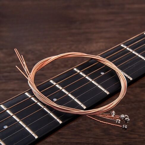 Authentic Acoustic Guitar Strings, Medium (EXP16) in Saudi Arabia