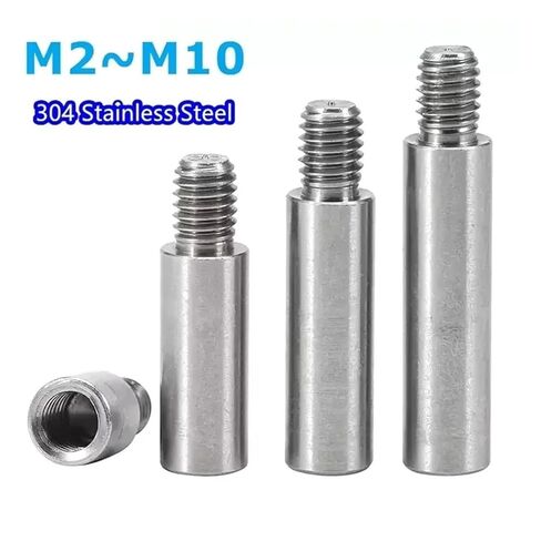 الذكور إلى الإناث جولة المواجهة مسمار 48 قطعة M5-8 * 80 مللي متر 304 عرافة المواجهة الذكور إلى الإناث عمود مسمار مجلس الكمبيوتر PCB فاصل in Saudi Arabia