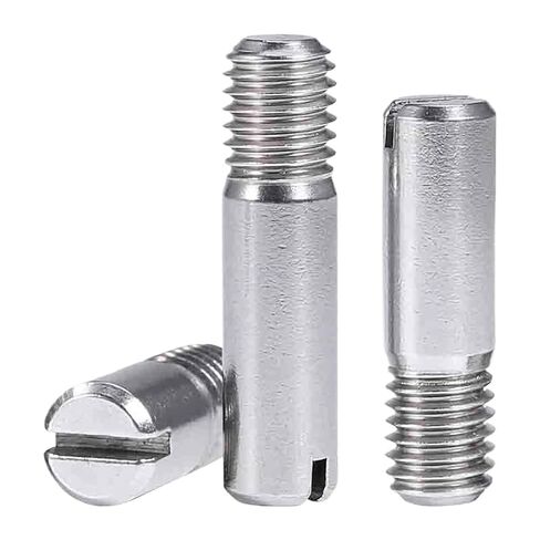 Male to Female Round Standoff Stud M2 M2.5 M3 M4 M5 M6 M8 304 Stainless Steel One-Word Groove External Thread Cylindrical Pin Positioning Pin Slotted Pin Screw(M4,14mm(2Pcs)) in Saudi Arabia