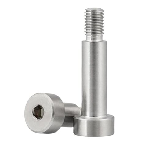 Hex Socket Cap Head Screw 2-10PCS M2.5 M4 Stainless Steel Hex Hexagon Socket Cap Head Shoulder Roller Bearing Stuff Screw Allen Bolt(8mm (L),(D5) M4 5PCS) in Saudi Arabia