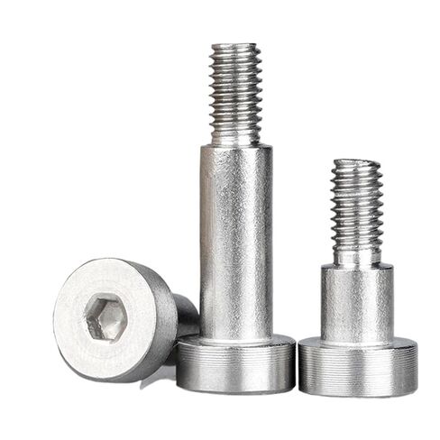 Hex Socket Cap Head Screw 2-10PCS M2.5 M4 Stainless Steel Hex Hexagon Socket Cap Head Shoulder Roller Bearing Stuff Screw Allen Bolt(8mm (L),(D5) M4 5PCS) in Saudi Arabia