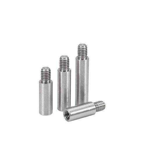 Male to Female Round Standoff Stud M2 M2.5 M3 303 Stainless Steel Single Head Circular Studs Isolation Columns Screw Connection Column(M2.5x20x4mm 10pcs) in Saudi Arabia