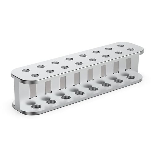 4E's USA 16-Tube Magnetic Separation Rack, Aluminum Magnetic Bead Rack Separator for DNA RNA Purification for 0.5ml, 1.5ml and 2.0ml Microcentrifuge Tubes in Kuwait