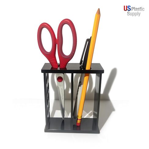 Black Acrylic Test Tube Rack – 13-Hole Dual-Sided/Multi-Use Flippable Stand for 10 ml Tubes in Kuwait