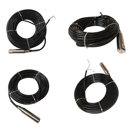 INTBUYING Water Level Sensor 0-65FT Cable 4-20mA Submersible Liquid Level Sensor Throw in Type IP68 24-32VDC for Well Tank Pool in Saudi Arabia
