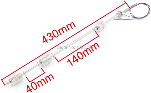 3 الكرة العمودية مستوى المياه السائلة الاستشعار العائمة تعويم التبديل in Kuwait