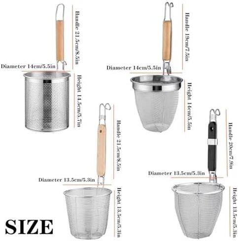 Stainless Steel Pasta Cooker with Divider & Strainer - Multifunctional Noodle Boiler for Home & Restaurant Use, Perfect for Cooking Pasta, Vegetables & More in Saudi Arabia