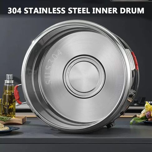 Stainless Steel Commercial Noodle Cooker, Energy-Saving and Thermal Insulation Tabletop Noodle Bucket Noodle Cooker, Applicable to Dumplings, Marinated Materials and Spaghetti, Etc,4 (4) in Saudi Arabia