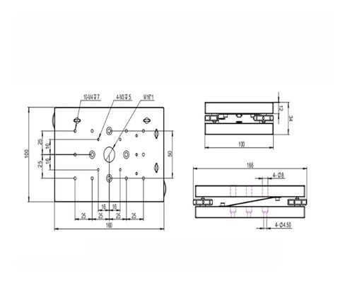 طاولة إمالة دوارة دقيقة LSD-BD-100160 منصة زاوية دقيقة أصلية in Kuwait