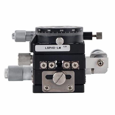 LSP40-LM XYR منصة تشذيب ذات 3 محاور طاولة خطية يدوية لضبط الطاولة المنزلقة φ40mm in Kuwait