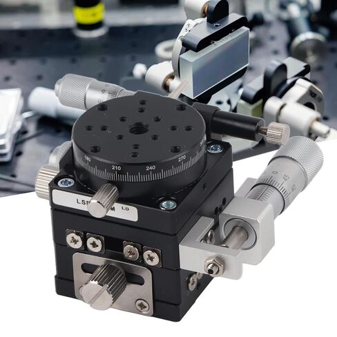 LSP40-LM XYR منصة تشذيب ذات 3 محاور طاولة خطية يدوية لضبط الطاولة المنزلقة φ40mm in Kuwait