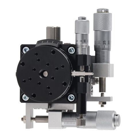 LSP40-LM XYR منصة تشذيب ذات 3 محاور طاولة خطية يدوية لضبط الطاولة المنزلقة φ40mm in Kuwait