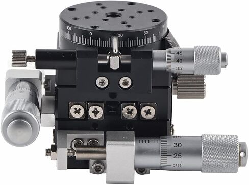 LSP40-LM XYR 3-Axis Trimming Platform, Manual Linear Table, Tuning Sliding Table φ40 mm in Kuwait