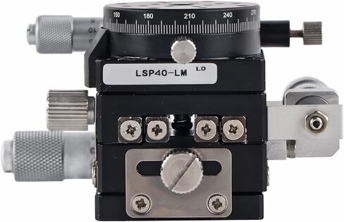 LSP40-LM XYR 3-Axis Trimming Platform, Manual Linear Table, Tuning Sliding Table φ40 mm in Kuwait