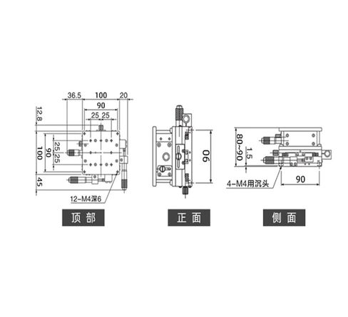 طاولة إمالة دوارة دقيقة LD100-R-2 أصلية in Kuwait
