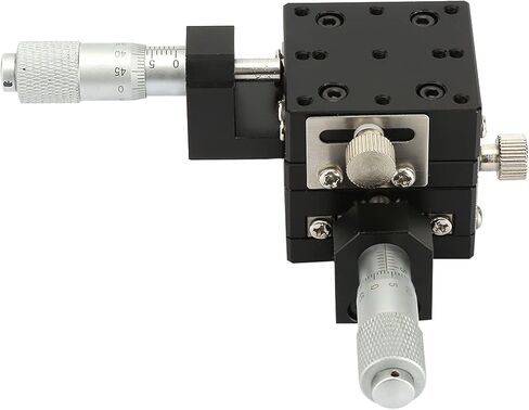SEMY40-AC Micrometer Manual Sliding Table Linear Step Trimming Platform Cross Rollers 40 x 40 x 40 mm in Kuwait