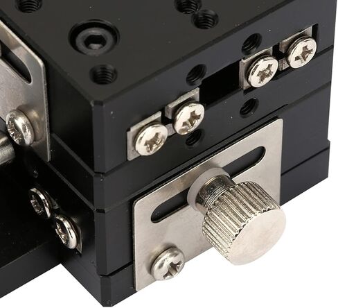 SEMY40-AC Micrometer Manual Sliding Table Linear Step Trimming Platform Cross Rollers 40 x 40 x 40 mm in Kuwait