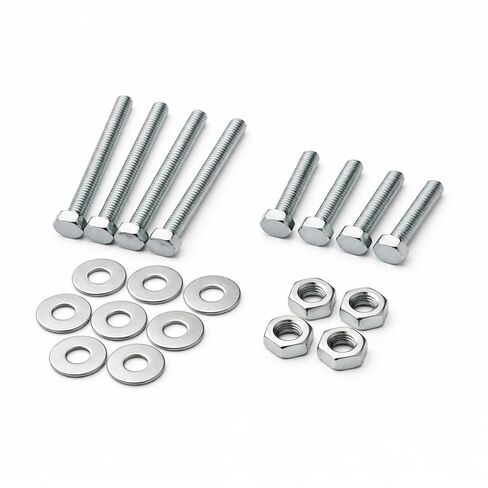 STL Beds Through-Hole Headboard & Footboard Bolt Kit Connector – 2.5" and 4" Bed Rail Hardware for Wood or Metal Beds in Saudi Arabia