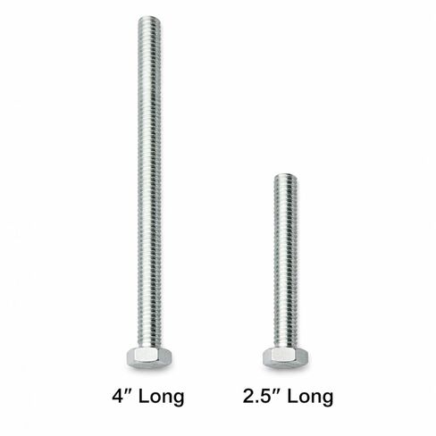 STL Beds Through-Hole Headboard & Footboard Bolt Kit Connector – 2.5" and 4" Bed Rail Hardware for Wood or Metal Beds in Saudi Arabia