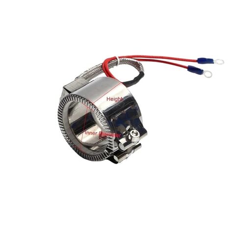 1pcs Stainless Steel Ceramic Band Heater, 50mm ID, 30-50mm Height, 200W-350W, Max 400°C(110V,200W 50x30mm) in Kuwait