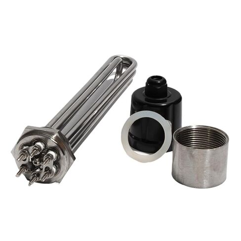 1.5 Inch BSP DN40 304SS Heater Element - Dual Voltage 220V/380V for Water and Oil Heating(with F Thread,220V-6KW 250mmL) in Kuwait