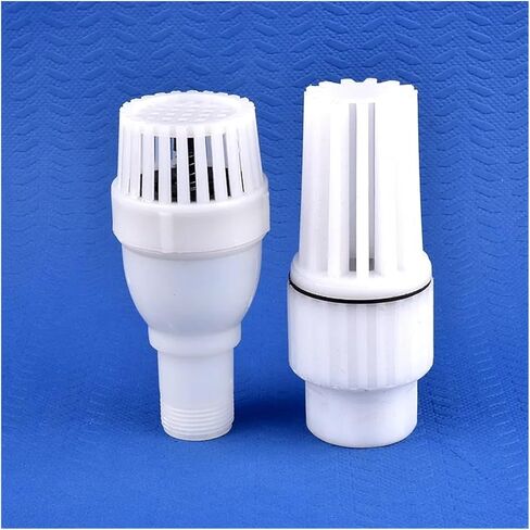 1~10pcs Plastic Bottom Valve 3/4″ 1″Male/Female Thread Filter Flower Blue Head Threaded Check Water Pump Fittings(1 Female Thread,5pcs) in Saudi Arabia