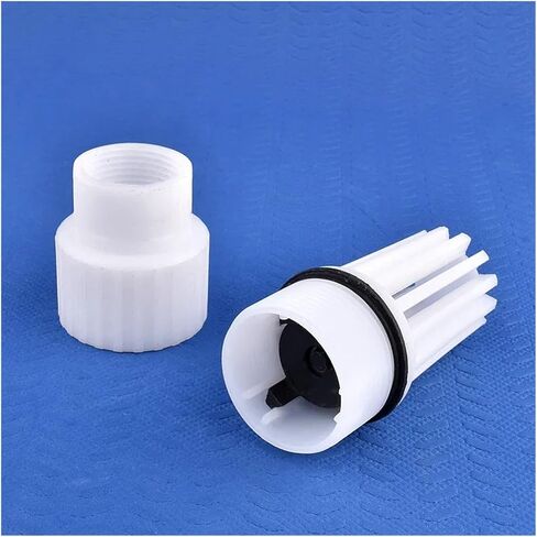 1~10pcs Plastic Bottom Valve 3/4″ 1″Male/Female Thread Filter Flower Blue Head Threaded Check Water Pump Fittings(1 Female Thread,5pcs) in Saudi Arabia