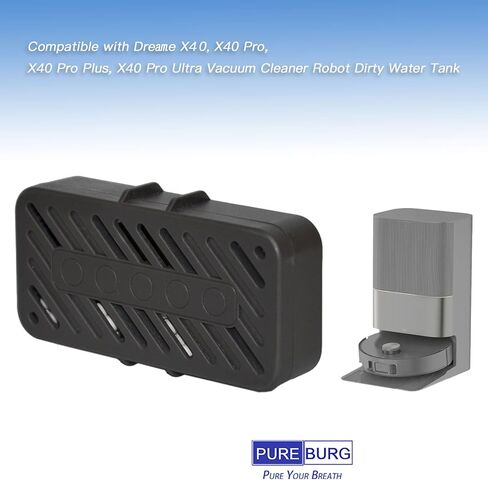PUREBURG Replacement Silver Ion Module Compatible with Dreame X40, X40 Pro, X40 Pro Plus, X40 Pro Ultra Vacuum Cleaner Robot Dirty Water Tank Deodorizing Particle Accessory in Saudi Arabia