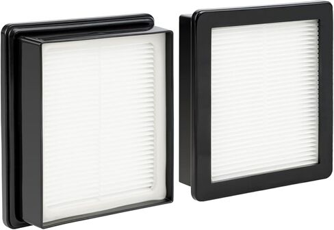 قطعتان من قطع غيار مكنسة كهربائية بديلة لفلتر HEPA 107315 من Proteam رقم 107303، 107304، متوافقة مع Super Coach Pro 6، وSuper Coach Pro 10، وGoFree Flex Pro، وProVac FS6 in Kuwait