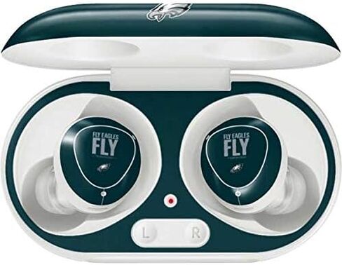 Skinit Decal Audio Skin Compatible with Samsung Galaxy Buds+ - Officially Licensed NFL Philadelphia Eagles Team Motto Design in Saudi Arabia